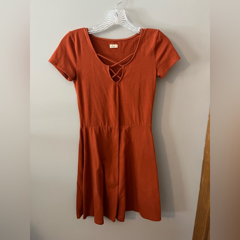 Hollister Burnt Orange Dress